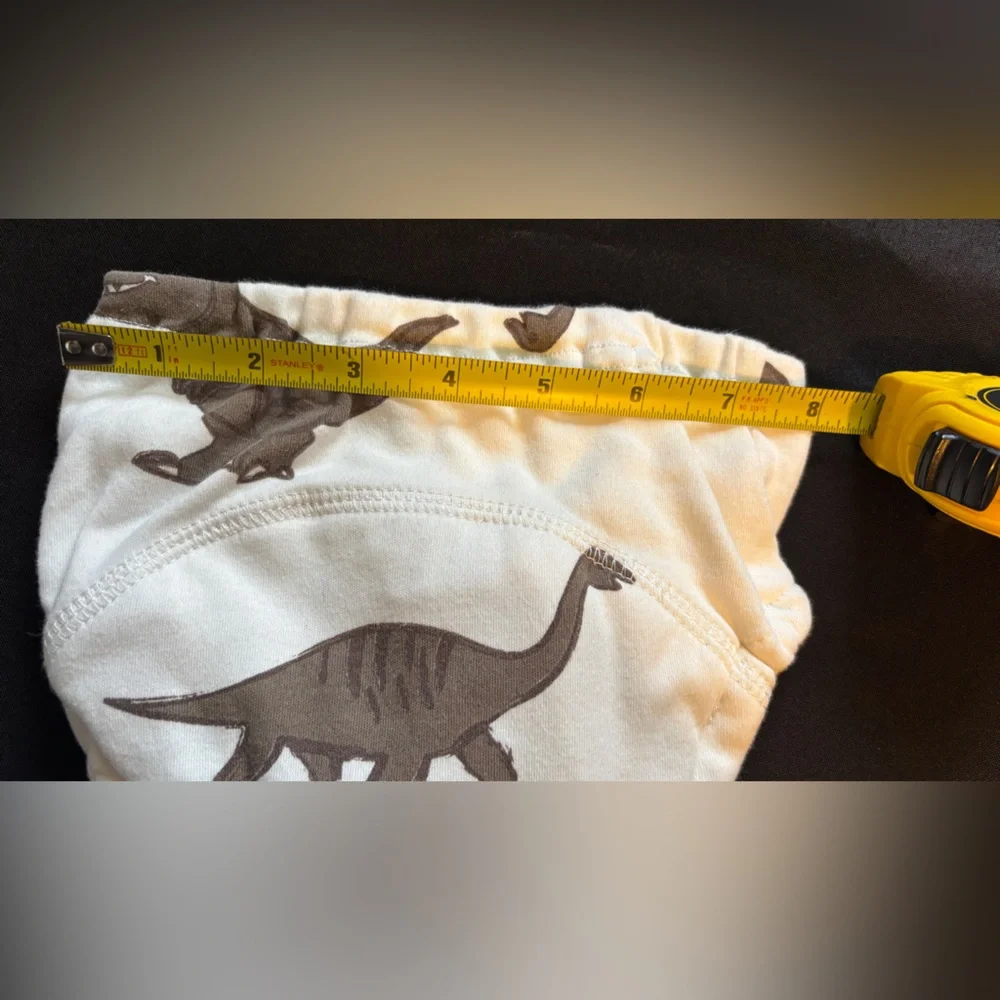 Kids Dinosaur Print Diaper reusable size 3T